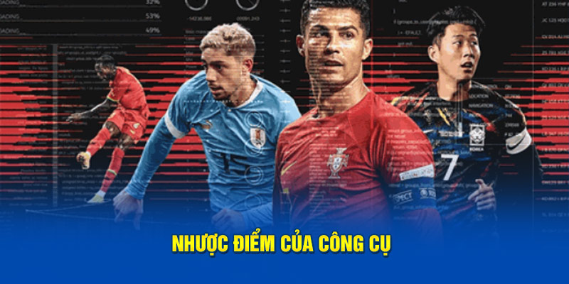 Nhược điểm của công cụ